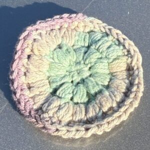 Crochet Reusable and Washable Face Scrubby